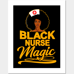 Black Nurse Magic Posters and Art